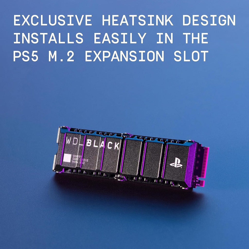 🏆Flash Sale⚡🎮WD_BLACK 2TB SN850P NVMe M.2 SSD Officially Licensed Storage Expansion for PS5 Consoles